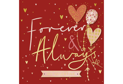 Ling Forever & Always Valentines Day Card (VKKB0019W)