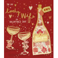 Ling Lovely Wife Valentines Day Card (VOOB0024W)