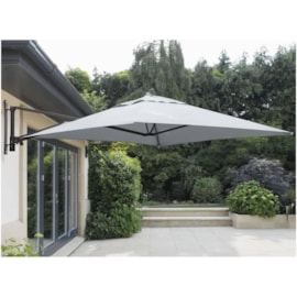 Wall Mounted Parasol Grey Inc. Cover 2x2m (83455)