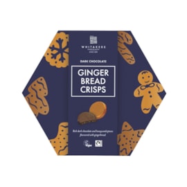 Whitakers Dark Ginger Honeycomb Crisps 165g (WK502)