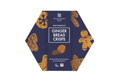 Whitakers Dark Ginger Honeycomb Crisps 165g (WK502)