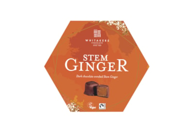 Whitakers Dark Chocolate Covered Stem Ginger 180g (WK64)