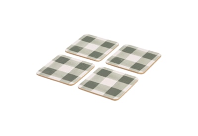 Woodbury Lane Green Coaster 4pk (WLCBCSTGRN4)