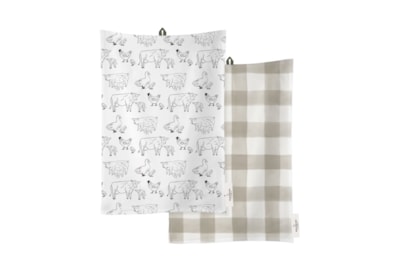 Woodbury Lane Tea Towels 2pk (WLTTOWEL2)