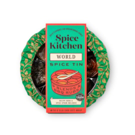 Spice Kitchen World Spice Blends & Rubs Spice Tin (TIN-WORLD-SARI)