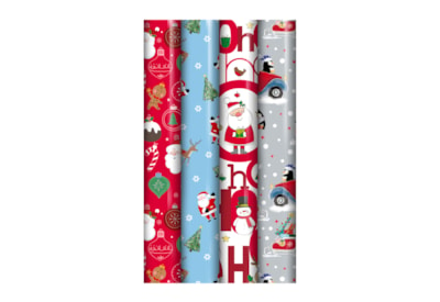 Eurowrap Cute Gift Wrap Pack A 4m (X-32619-GWC)