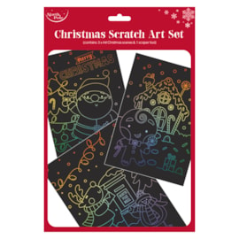 Eurowrap Christmas Scratch Art Set (X-34054-ARTC)