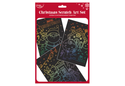 Eurowrap Christmas Scratch Art Set (X-34054-ARTC)