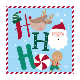 12pk Cute Santa Cards (X-34187-BC)