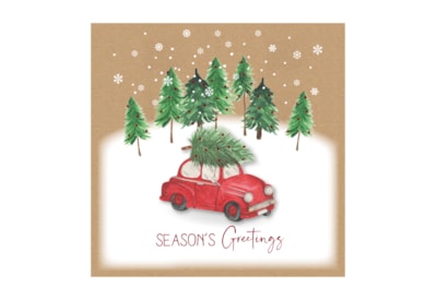 12pk Driving Home Kraft Cards (X-34202-BC)