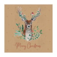 12pk Stag Brown Kraft Cards (X-34205-BC)