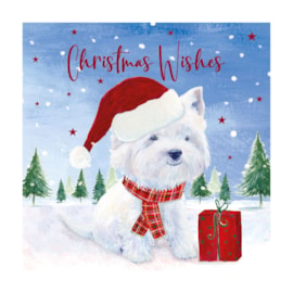 12pk Westie White Kraft Cards (X-34223-BC)