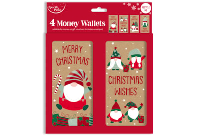 4pk Gonk Money Wallets (X-34241-MWC)