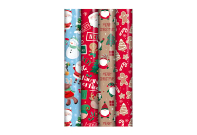 Eurowrap Cute Gift Wrap 7m (X-34274-GWC)