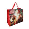 Eurowrap Traditional Santa Sq Pp Woven Bag Jumbo (X-34292-23C)