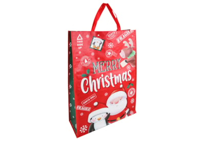 Eurowrap Fragile Xmas Present Pp Woven Bag Jumbo (X-34301-25C)