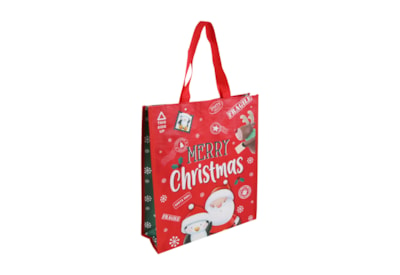 Eurowrap Fragile Xmas Presents Pp Woven Bag Small (X-34313-PPC)