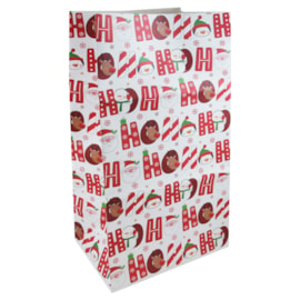 Eurowrap Hohoho Kraft Sack (X-34469-SAC)