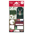 55pk Tradtional Gift Tag & Sticker Set (X-34680-GTC)