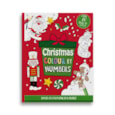 Eurowrap Christmas Colour By Numbers Book (X-34707-CBNC)