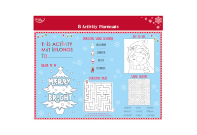 Eurowrap Christmas Activity Placemats (X-34740-ACTC)