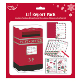 Eurowrap Elf Report Pack (X-34752-ELFC)