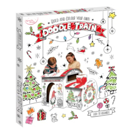 Eurowrap Christmas Build & Colour Train (X-34774-BCC)