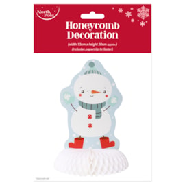 Eurowrap Snowman Honeycomb Dec (X-34786-HCC)