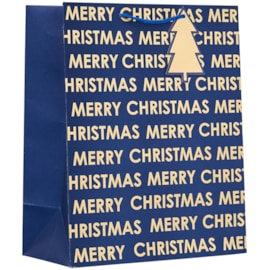Merry Christmas Gift Bag Large (X-596-L)