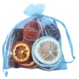 Jormaepourri Fruit Organza Bag Potpourri Silver (X04E)