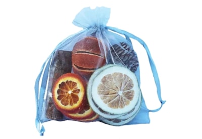 Jormaepourri Fruit Organza Bag Potpourri Silver (X04E)