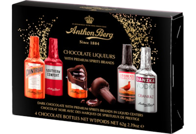 Anthon Berg Liqueurs 4pk 62g (X1035)