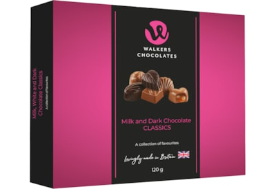 Walkers Milk & Dark Classics 120g (X1179)