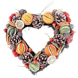 Jormaepourri Fruit Twig Heart 25cm (X14A)