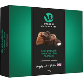 Walkers Mint Classic Chocolates 120g (X1780)