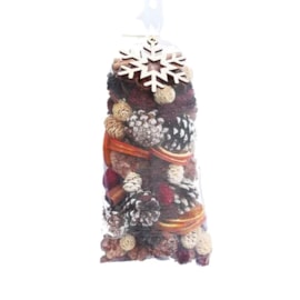 Jormaepourri Cone Organza Snowflake Bag Large (X20)