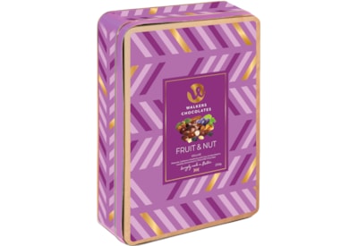 Walkers Chocolates Fruit & Nut Asstd Tin 250g (X3037)