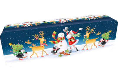 G Wilds Embossed Santas Starry Night Tin 150g (X3106)