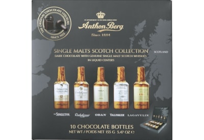 Anthon Berg Liqueurs Single Malts 10pk 155g (X3143)