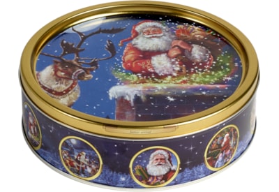 Jacobesens Nost Santa Ast Cookie Tin 340g (X3146)