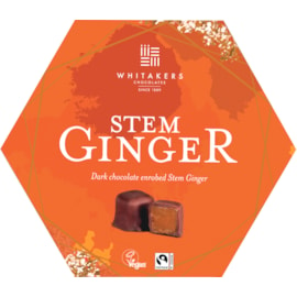 Whitakers Dark Chocolate Gingers 180g (X3191)