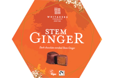 Whitakers Dark Chocolate Gingers 180g (X3191)