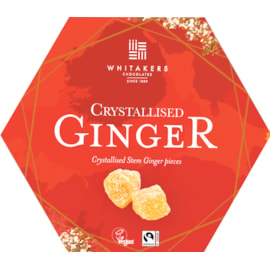 Whitakers Crystallised Ginger 200g (X3192)
