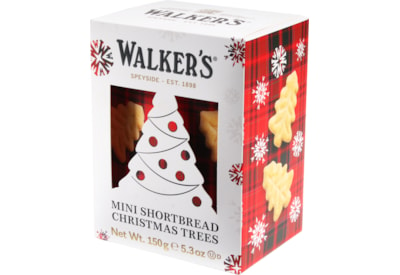 Walkers 3d Christmas Tree Shortbread Tree Box 150g (X3202)