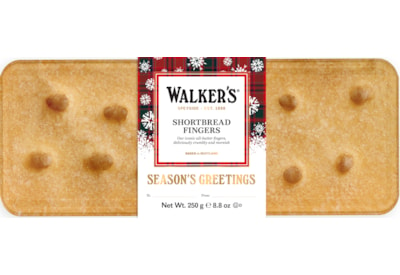 Walkers Shortbread Finger Shaped Tin 250g (X3204)