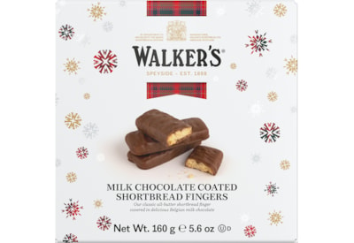 Walkers Chocolate Shortbread Fingers 160g (X3205)