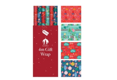 Christmas Wrap Contemporary 4m (XAA0206/FSC)