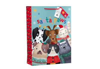 Giftmaker Santa Paws Gift Bag Xlarge (XAPGB60X)