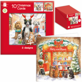 Giftmaker Square Traditional Pets Cards 10's (XAPGC809)