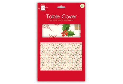 Giftmaker Traditional Plastic Table Cover 120x180cm (XAPGP702)